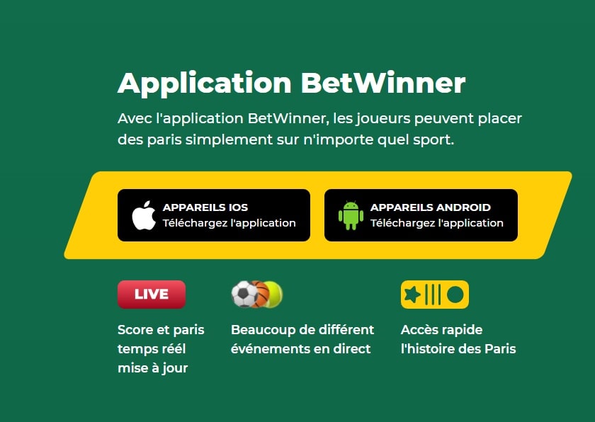 Why Most People Will Never Be Great At Betwinner Partenaire